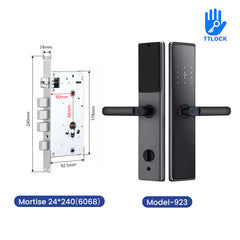 TTlock Smart Lock C92 Password Fingerprint Digital Door Lock