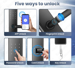 TTlock Smart Lock C92 Password Fingerprint Digital Door Lock