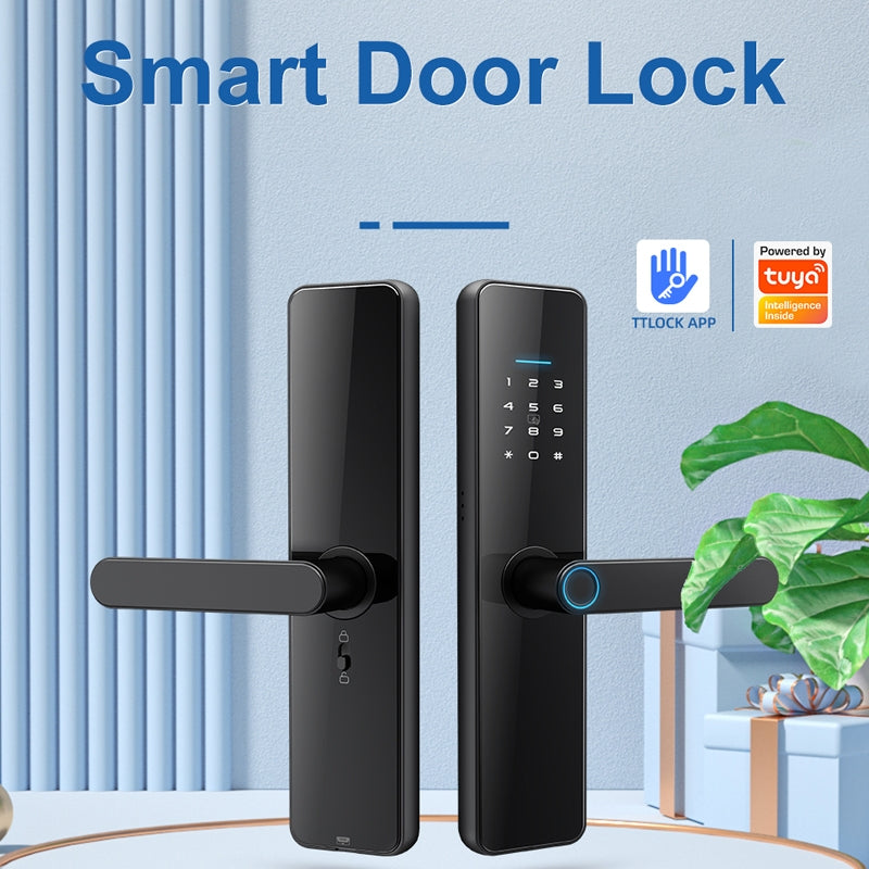 Tuya Smart Lock C91 WiFi Password Fingerprint Electronic Door Lock