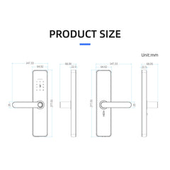 Tuya Smart Lock C91 WiFi Password Fingerprint Electronic Door Lock